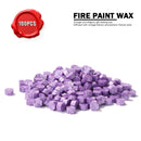 Fire Paint Sealing Wax Tablet Lacquer Seal Envelope Decor (Lilac Purple) Newly
