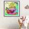Coffee Flower Part Special Shaped Diamond Painting Mosaic Art Handicraft Picture