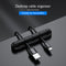 Silicone USB Cable Organizer Winder Desktop Tidy Management Holder (3 Clip)