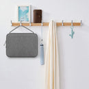 Portable Watch Band Organizer Storage Bag USB Cable Travel Handbag (Grey) Newly