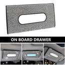 Car Tissue Holder Hanging Paper Towel Clip Leather Tissue Visor Napkin Holder