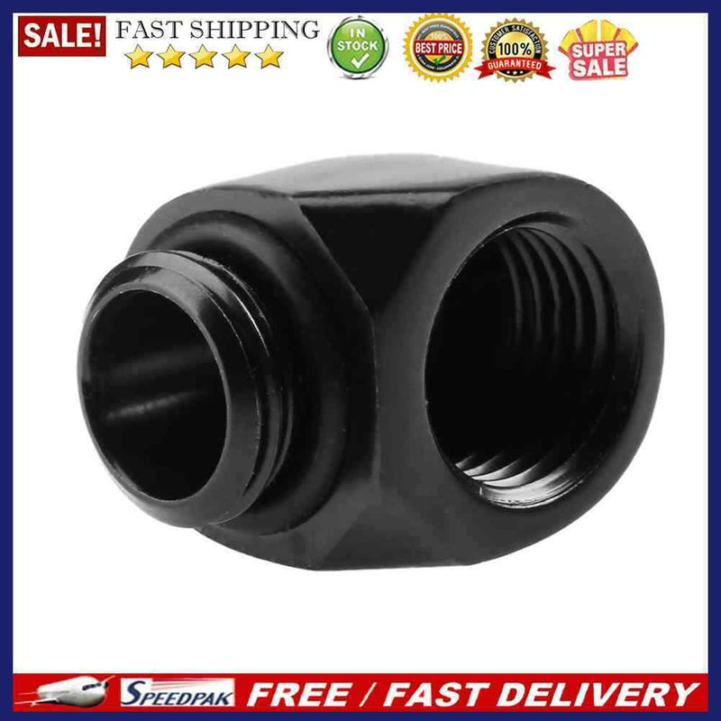 G1/4 Thread Elbow Adapter for PC Water Cooling System Hose Water Tube