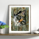 5D Diamond Painting Cat Full Round Drill Rhinestone DIY Animal Home Decorat