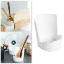 Cooking Utensil Storage Shelf Three-Layer Slots Pot Spoon Rack Lid H5H5 Y5R0