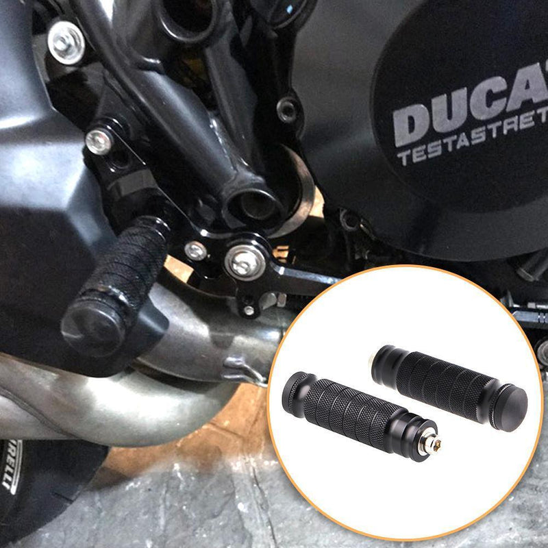 2pcs CNC Motorbike Rear Foot Rests Footpegs Footrests Motorcycle Accessorie