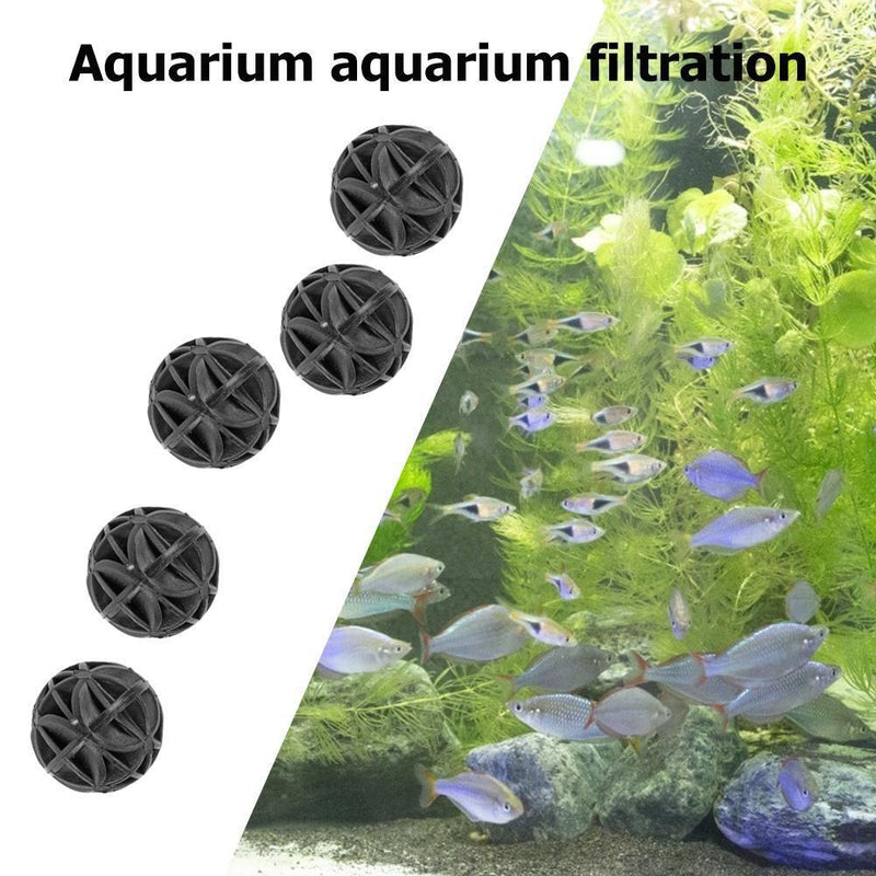 10pcs Aquarium Pond Filter Bio-balls Fish Tank Aquarium Filtration (2.6cm) Newly