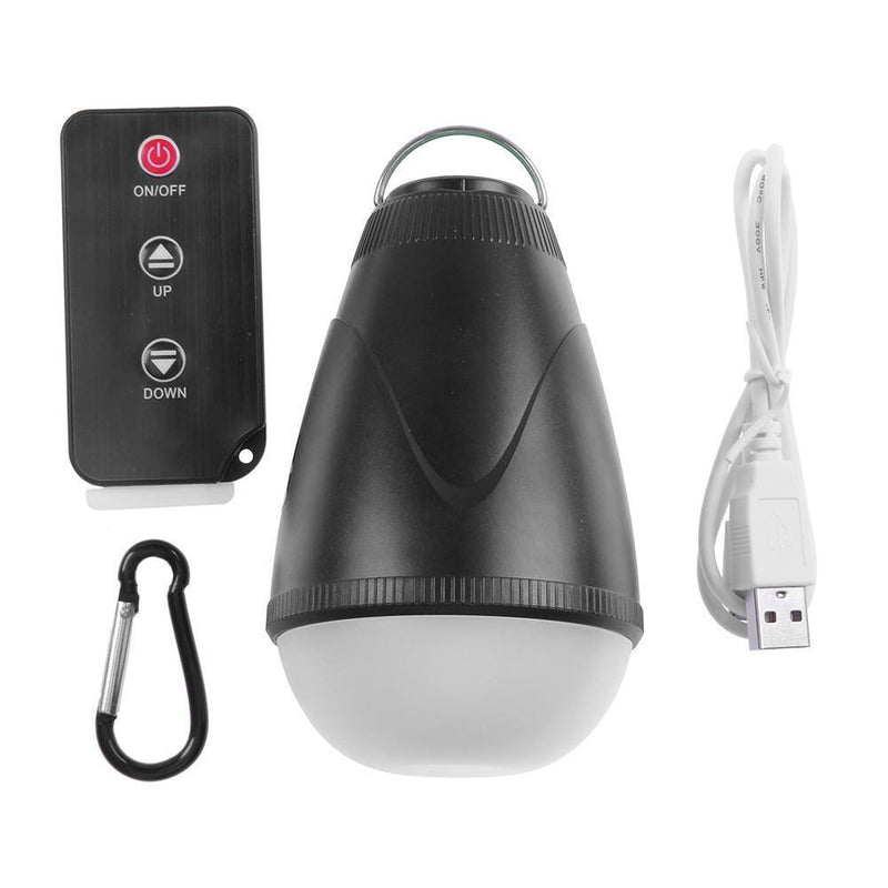 12 LED USB Rechargeable Portable Lights Remote Emergency Lantern Outd