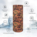 #A Multifunctional Seamless Bandana Turban Camouflage Neck Gaiter Tube Face Shie