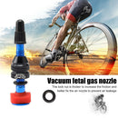 MUQZI Alloy Tubeless Road Bicycle Presta Valve Stem with Cap (40mm Blue) Newly