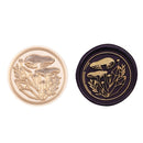 #A Mushroom Sealing Wax Stamp Head for Cards Envelopes Wedding Gift Scrapbooking