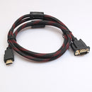 1.5M Full HD 1080p HDMI Male, VGA HD-15 Male Adapter Converter Cable for
