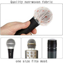 2PCS Microphone Hygiene Cover Disposable non-woven J3Y9 protection S6Q7