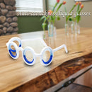 Anti-Nausea Eyewear Without Lens Foldable for Old Adults Children Outdoor Travel