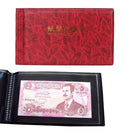 20 Pages Paper Money Currency Banknote Collection Book Storage Album Newly