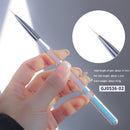Nail Brush Manicure Gel Brush Transparent Aurora Macaron for Nail Art (B) Newly
