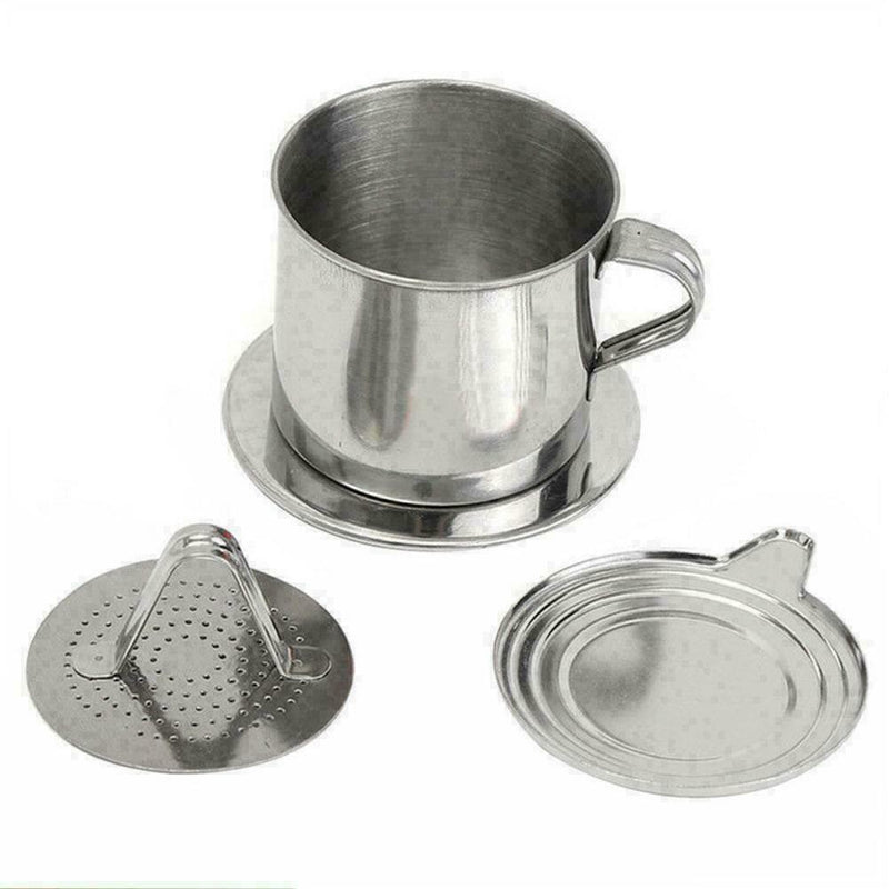 Steel Vietnamese Coffee Drip Press Single For Office _HOT Maker U4H8 Z6T5