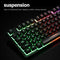 K87 LED Breathing Backlit 87 Keys Mechanical Feeling Gaming USB Wired Keyboard