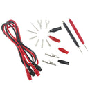 16pcs/ Set Multifunction Multimeter Alligator Probe Silicone Test Lead Tool