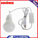 5W LED Camping Bulb Lamp USB Powered Outdoor Hang Emergency Lantern Lamp