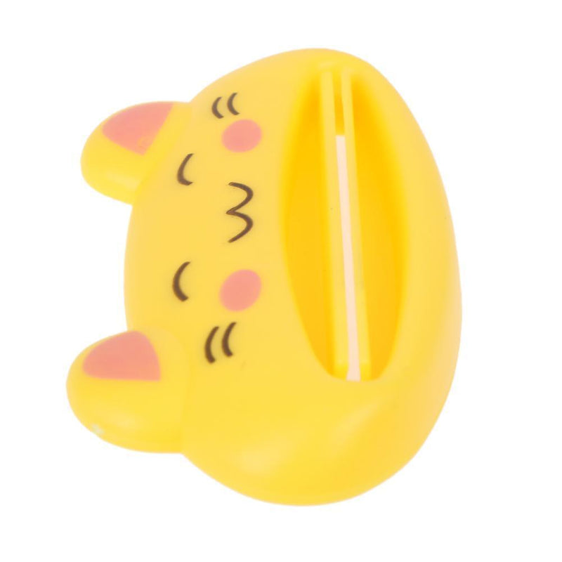 Cartoon Toothpaste Squeezer Dispenser Manual Easy Rolling Holder (Random)
