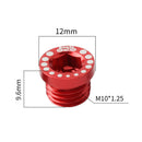 MUQZI 4pcs M10x1.25mm Mountain Bicycle Stem Fixing Bolt Screws Cycling Bike Part