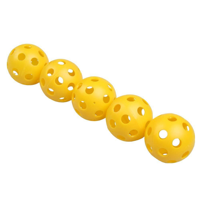 24Pcs Plastic Whiffle Airflow Hollow Golf Practice Training Sports Balls