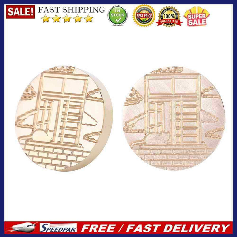 Animal Retro Wax Seal Stamp Head Fire Paint for Wedding Invitations (DW13)