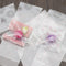 Wedding Favors Plastic Cookie Pocket Candy Bag Cute Bow Design Self-Adhesive