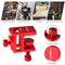 SUNDICK Lantern Stand Clip Aluminum Alloy Table Clamp for Light Pole Fixing