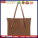 Retro Women Leather Shoulder Bags Pure Color Shopping Bag Large Capacity Handbag