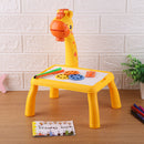 Detachable Giraffe Projection Painting Table Board Desk Study Early Education