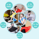 Foldable Beard Shaving Cloth Waterproof Barber Wrap Haircut Cloak (Coffee)