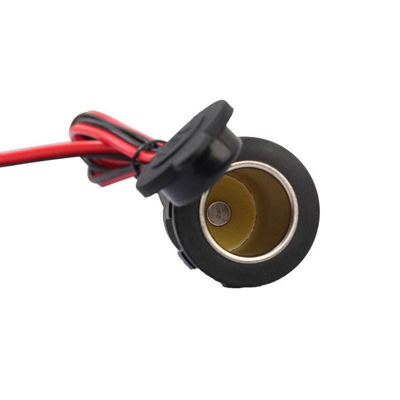 12/24V DC Female Car Cigar Cigarette Lighter Outlet Plug Plug Ad