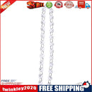 Crystal Glass Door String Tassel Curtain Beads String Wedding Decor (White)