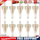 10pcs 1/4 Clear Motorcycle Inline Gas Fuel Filter for Dirt Bike ATV UTV