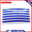 24pcs Wheel Hub Stickers Reflective Tire Rim Tape Strips for Bike Motorcycle Car