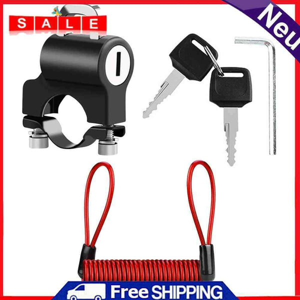MTB Bike Motorcycle Anti-Theft Helmet Locks Security Lock Cycling Accessories