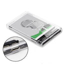 2.5 inch HDD SSD Mobile Case SATA to USB3.0 Transparent Hard Drive Enclosure Box