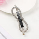 Bangs Clip Bow Headwear Hair Clip Side Clip Korean Style Full of Diamonds