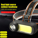Built-in Battery Rechargeable Headlight Camping Hiking Fishing Strong Headl