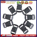 50pcs 10mm Side Release Buckles Webbing for Paracord Bracelet Backback