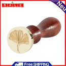 Retro DIY Seal Stamp Scrapbooking Envelope Decor Plant Flower Sealing Wax Stamp