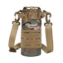#A Water Bottle Bag Canvas Water Bottle Cover Bag for Outdoor Travel Camping Hik