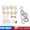 Fine shop hug card set (rope 1mm a + key chain nickel color -25mm aperture