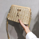 Crossbody Bags for Women Straw Fashion Shoulder Messenger Boho Beach Handbag