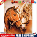 Painting By Numbers Kit DIY Loving Horses Canvas Oil Art Picture Home Decor