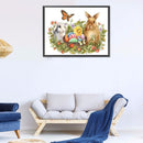 5D Diamond Painting Kit DIY Easter Bunny Full Round Drill Mosaic Picture Wall
