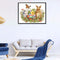5D Diamond Painting Kit DIY Easter Bunny Full Round Drill Mosaic Picture Wall