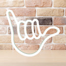 Finger LED Neon Lights Party Walls Hanging Neon Sign Night Lamp Home Decoration