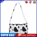 Cow Milk Printed Women Handbag Tote Female Casual Underarm Shoulder Bag (1)